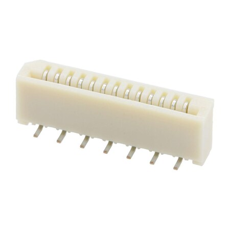 Molex Ffc/Fpc Connector, 13 Contact(S), 1 Row(S), Female, Straight, 0.039 Inch Pitch, Surface Mount 528081370